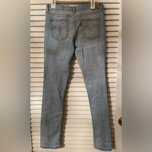 Girls Levi’s skinny jeans Size 14 regular - Picture 2 of 3